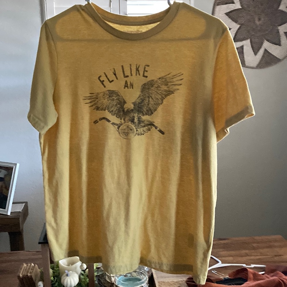 Yellow t-shirt